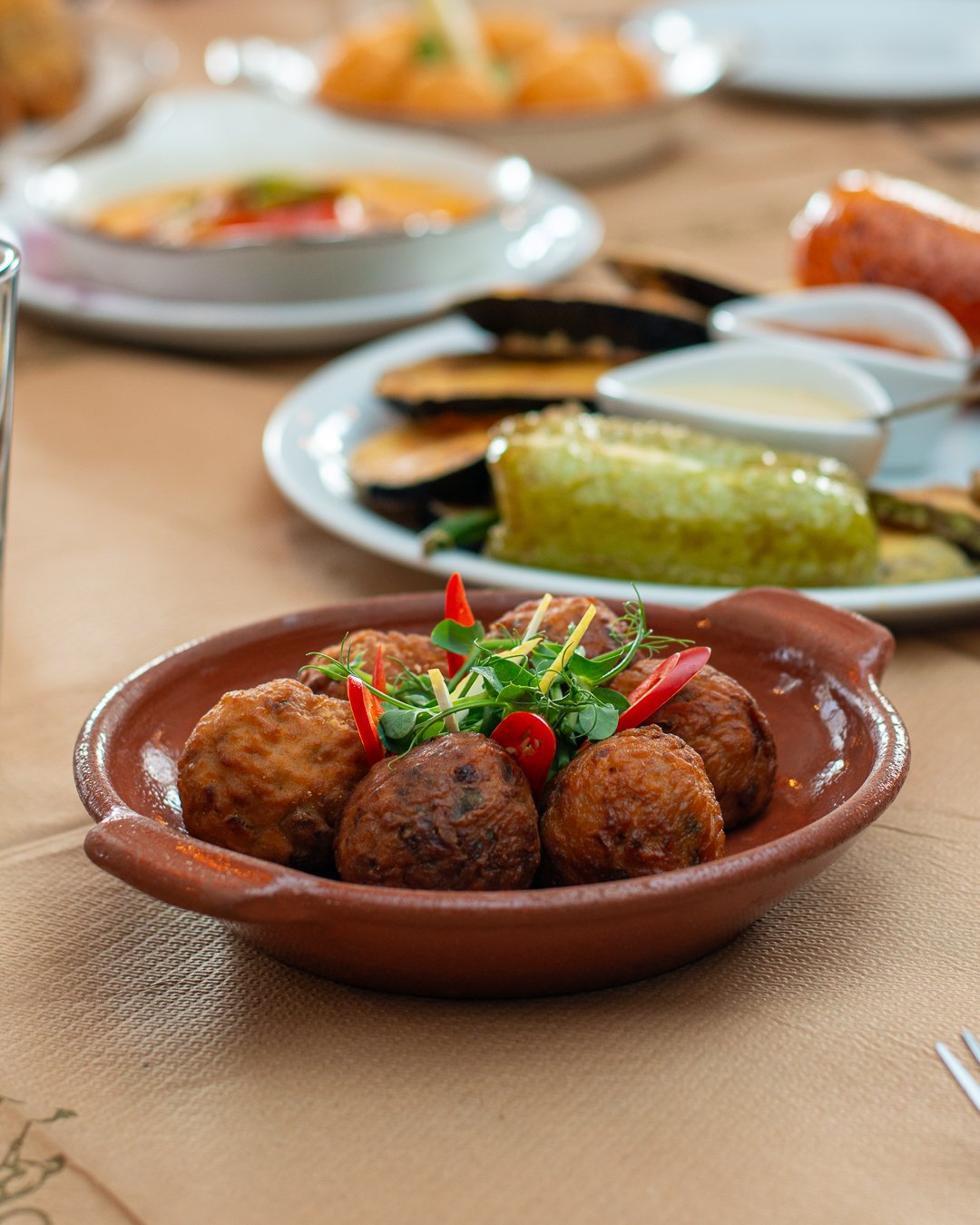 A selection of homemade starters